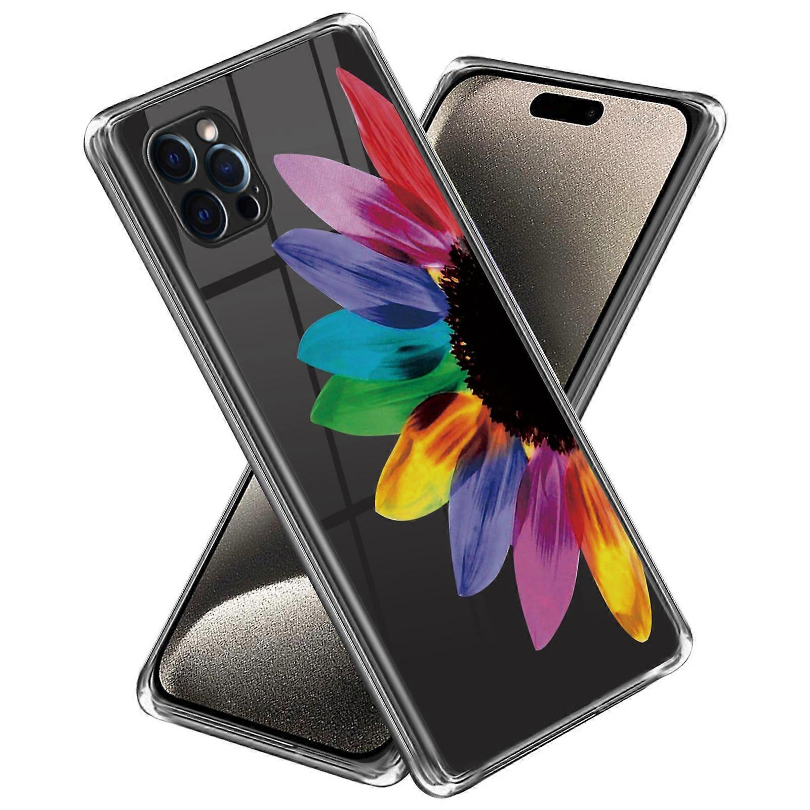 For iPhone 15 Pro Phone Case Pattern Printed Slim TPU Phone Cover