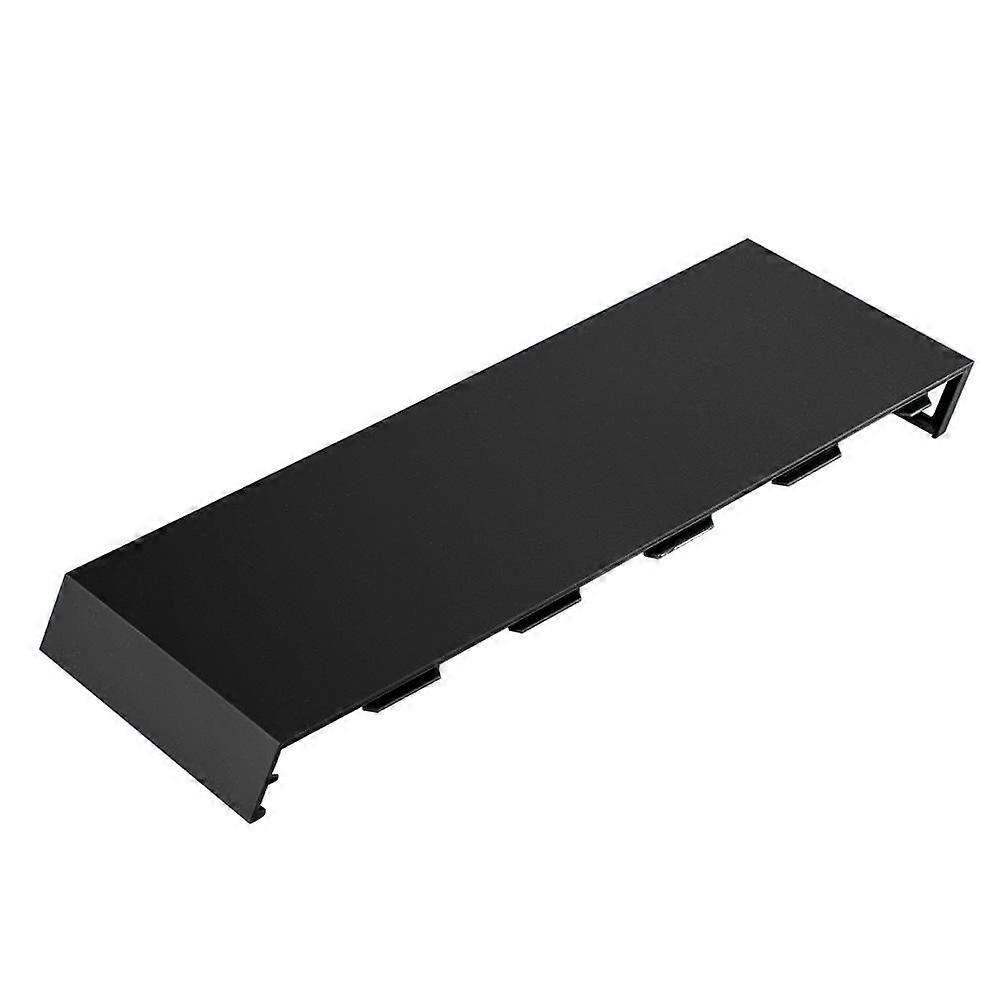 Faceplate Matte AntiScratch Front Cover Replacement for PS4 Console Slim 1100 1200 Black