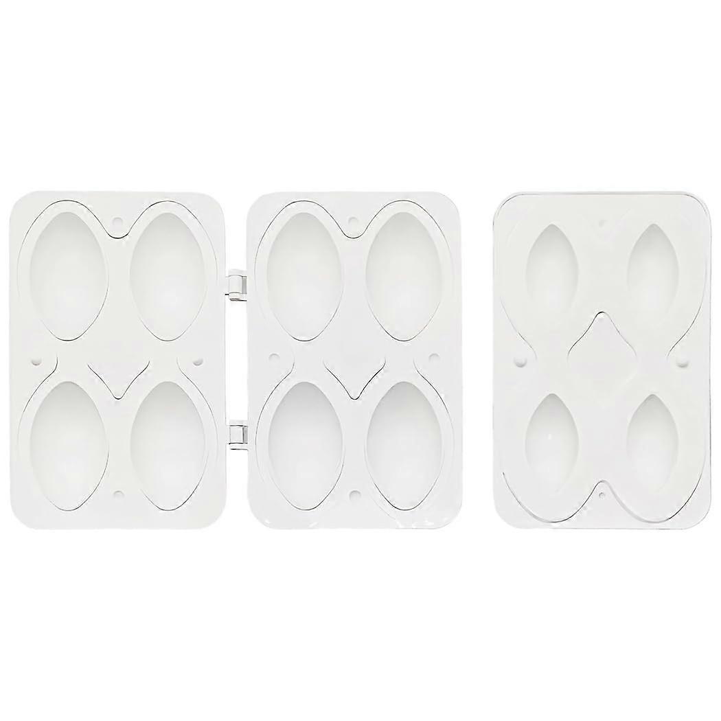 4Cavity Kibbeh Maker Plastic Meatball Mold for Quick Middle Eastern Cooking and Easy Meal Prep