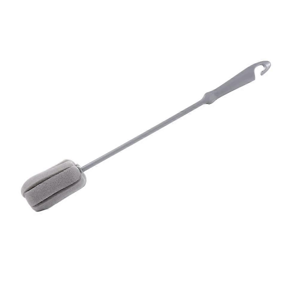 Cup Brush with Long Handle, Scratch Sponge Bottle Scrubber for Deep Cleaning Glassware