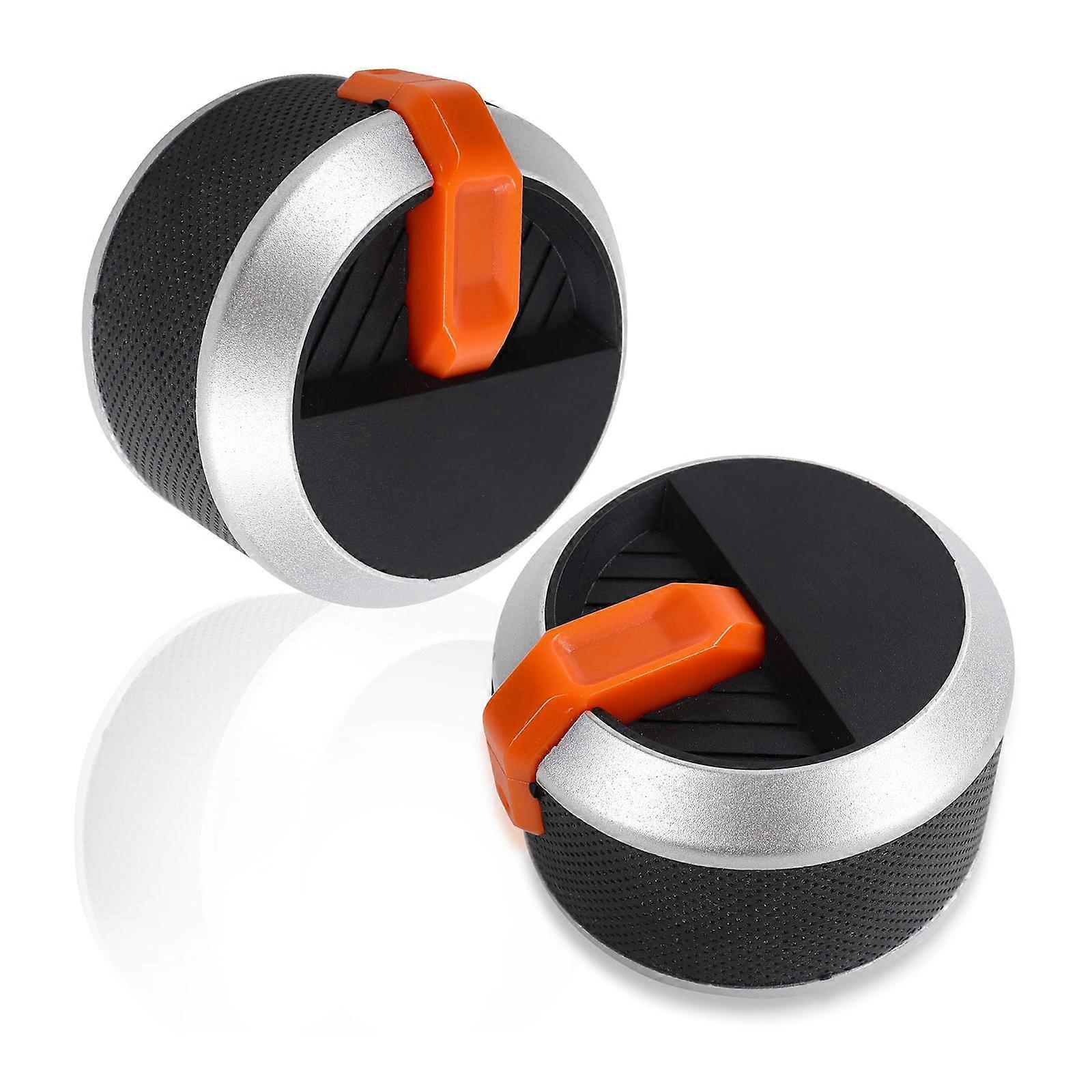 Pack of 2 Easy Install Replacement Knobs for Grill Temperature Regulation Household Griddle Accessories Multicolor