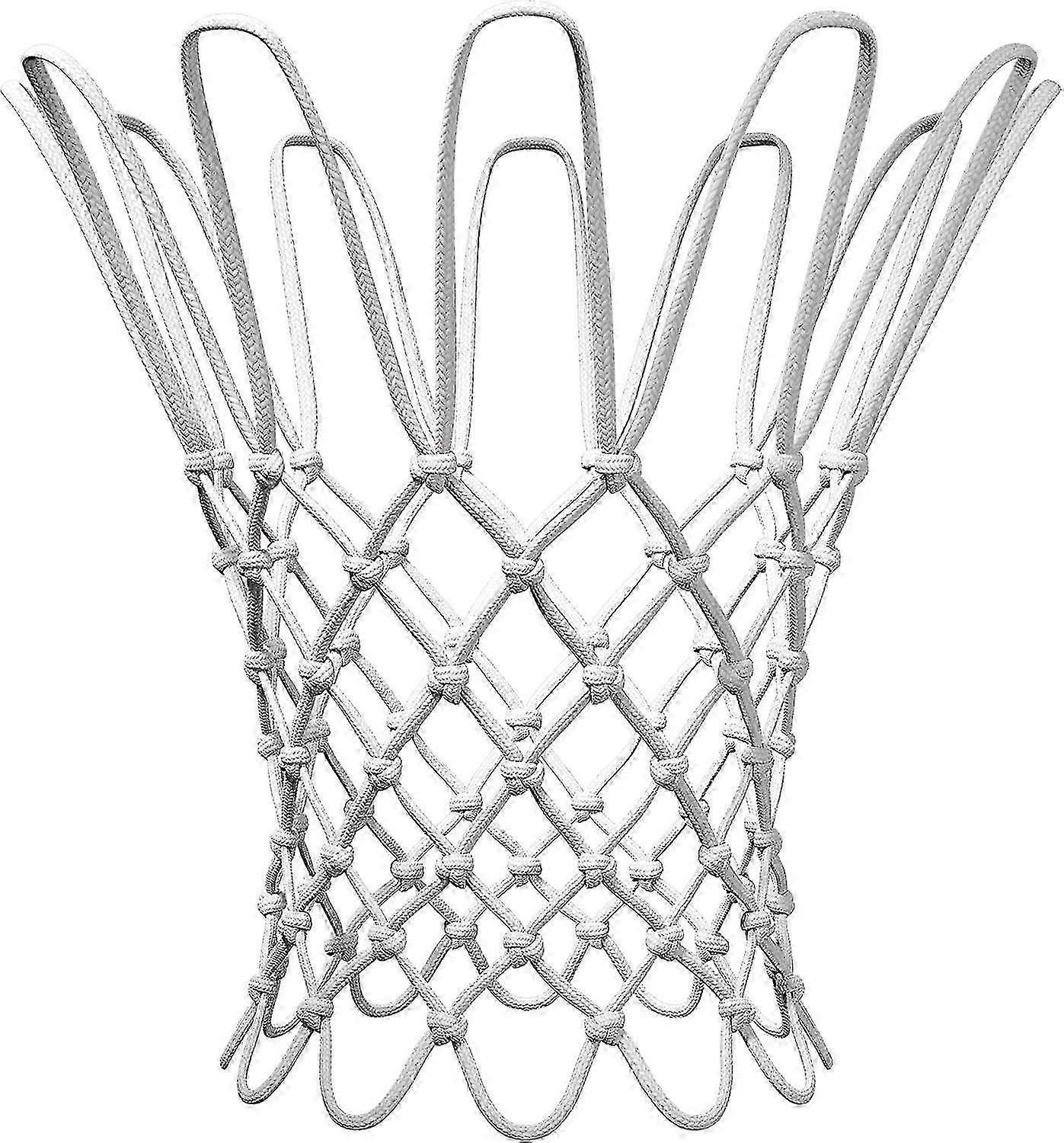 Spalding Heavy Duty Baschet Net, Alb