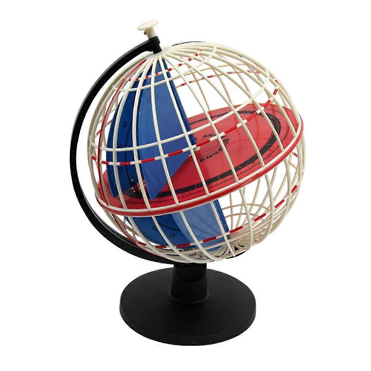 Geography Teaching Model 17 Inch Earth Globe with Latitude and Longitude for Classroom Learning