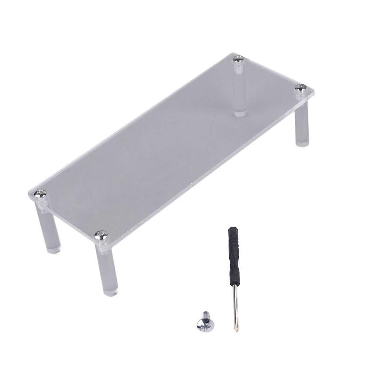 Acrylic Display Rack for Desktop Storage Rack Doll Toy Car Model Organizer Single Layer