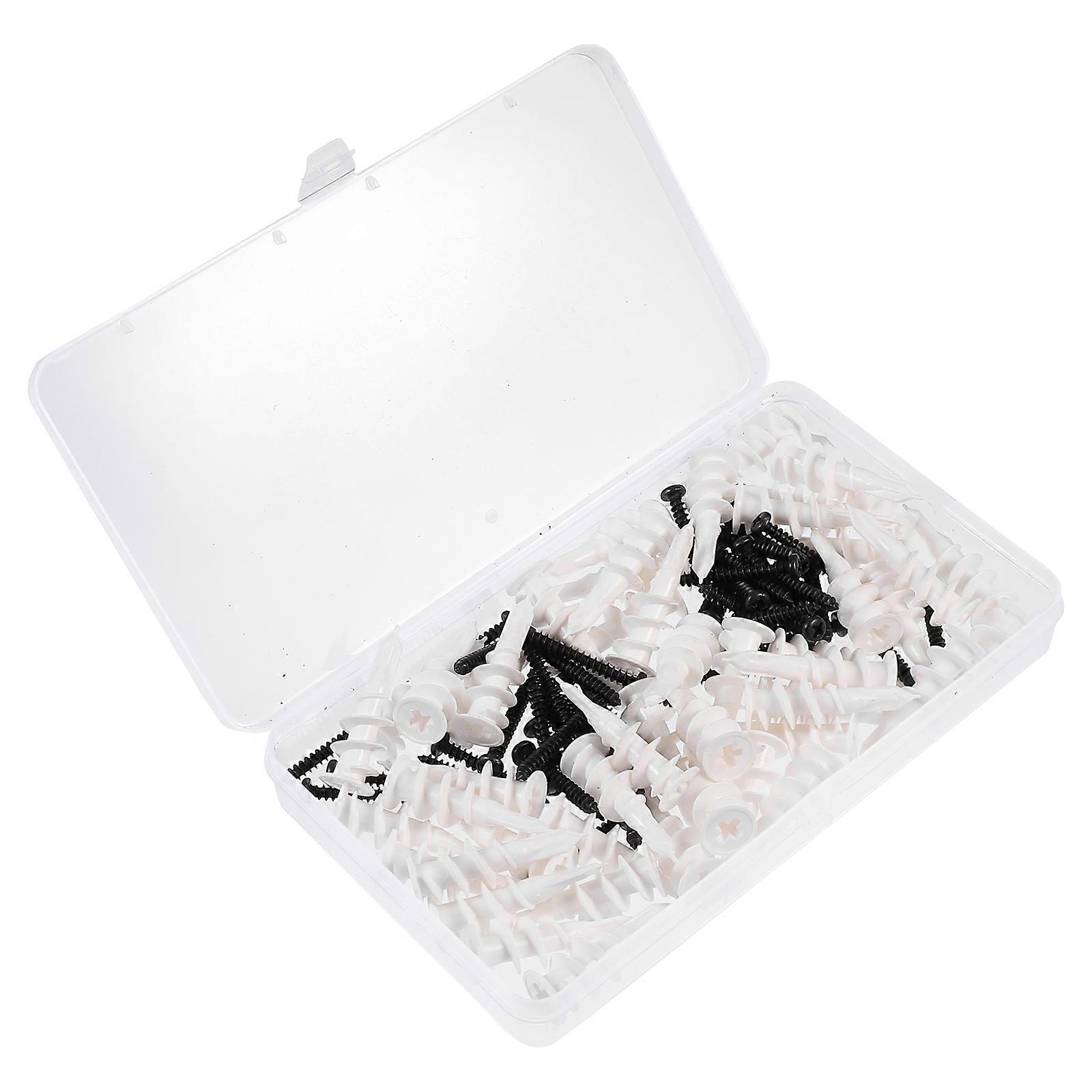 Expansion Screw Drywall Anchors and Self-Tapping Screws Set