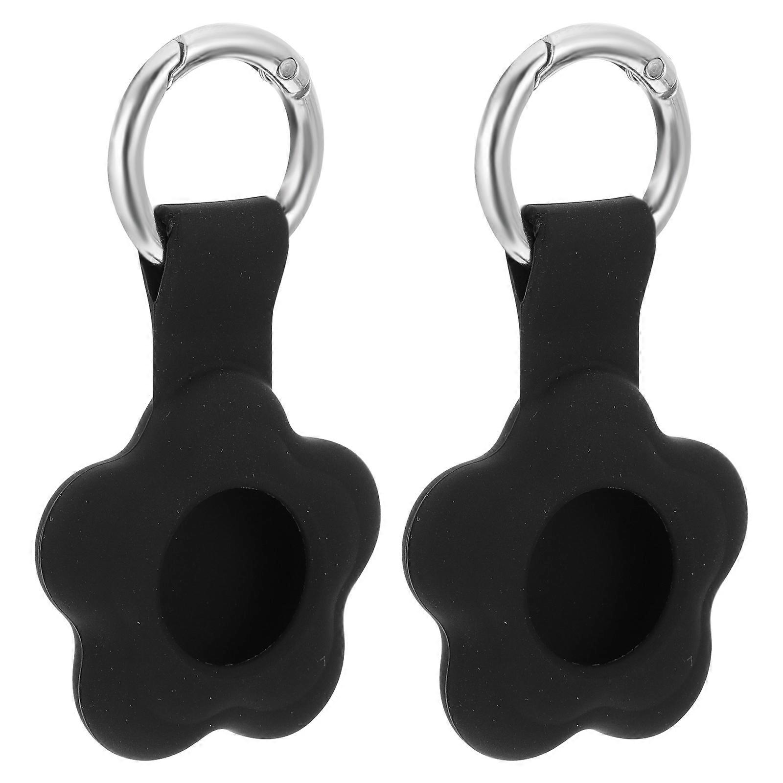 Protective Case Keyring for Finder Silicone Cover Portable 4Pcs Set