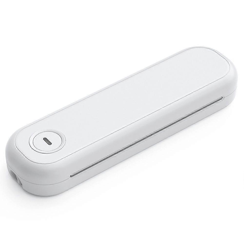 Portable A4 Thermal Printer Tattoo Inkless Printer Bluetooth for Learning Assistance Scrapbook White