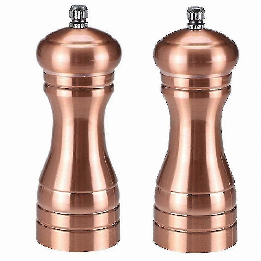 Olde Thompson Columbia Copper Pepper Mill & Salt Shaker Set