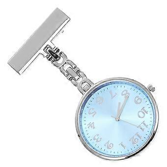 Nurse Watch Hanging Quartz Watch Pendant for Clinic Staff with Blue Color