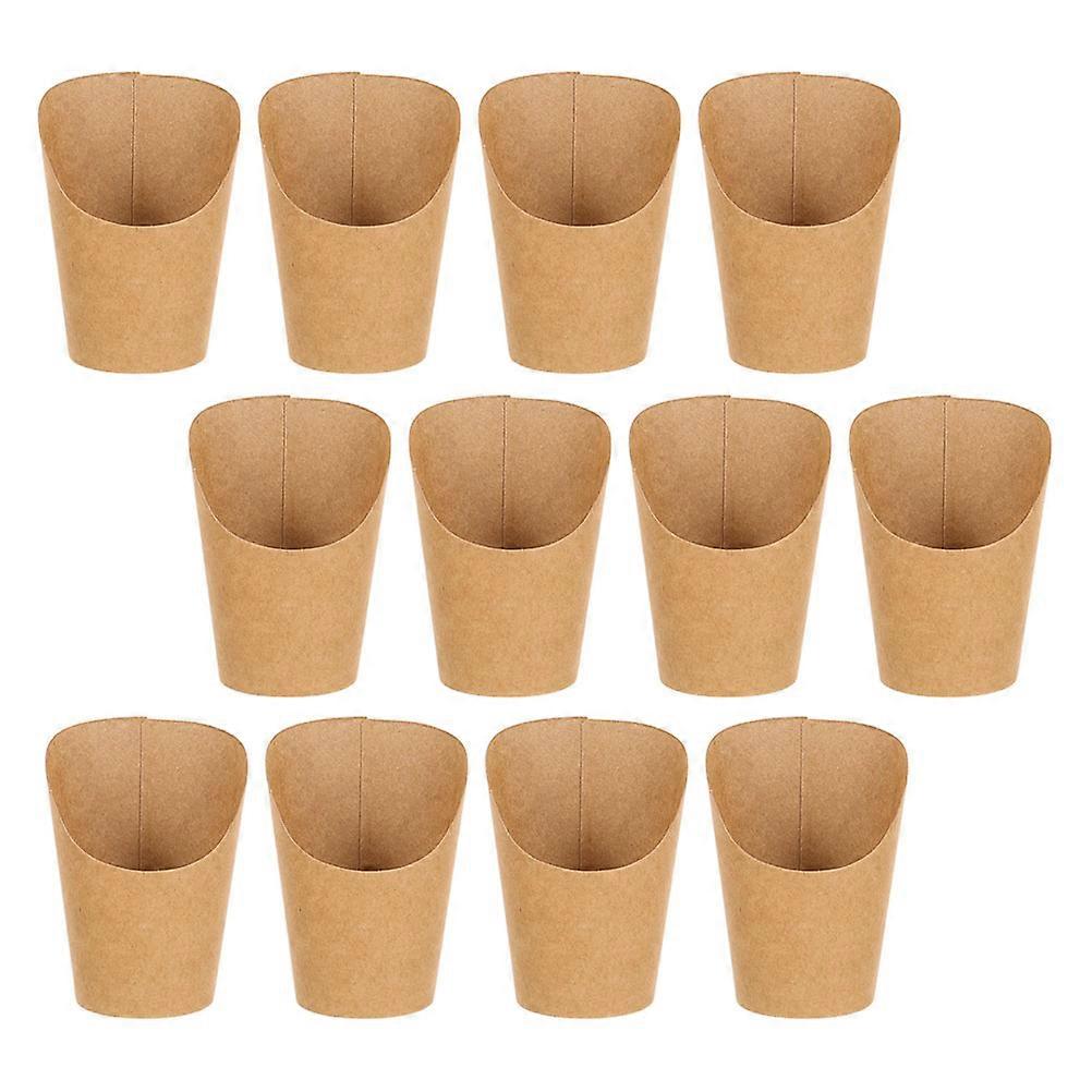 Fries Cups Snack for Serving 50Pcs Paper Cups