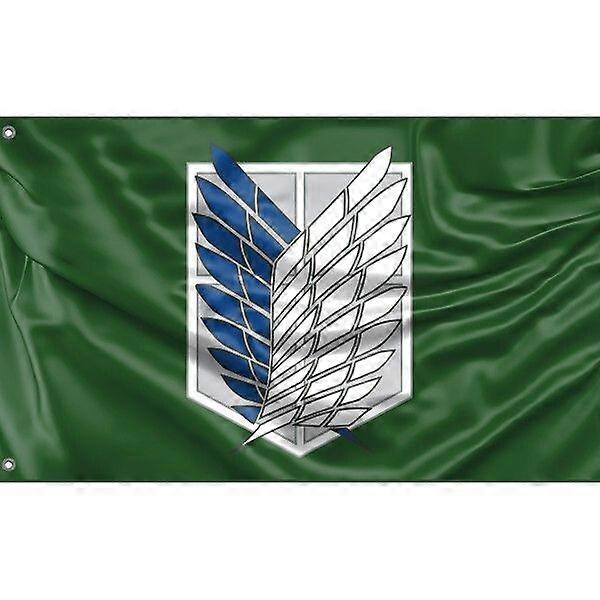Attack on Titan Survey Corps Flag A0532