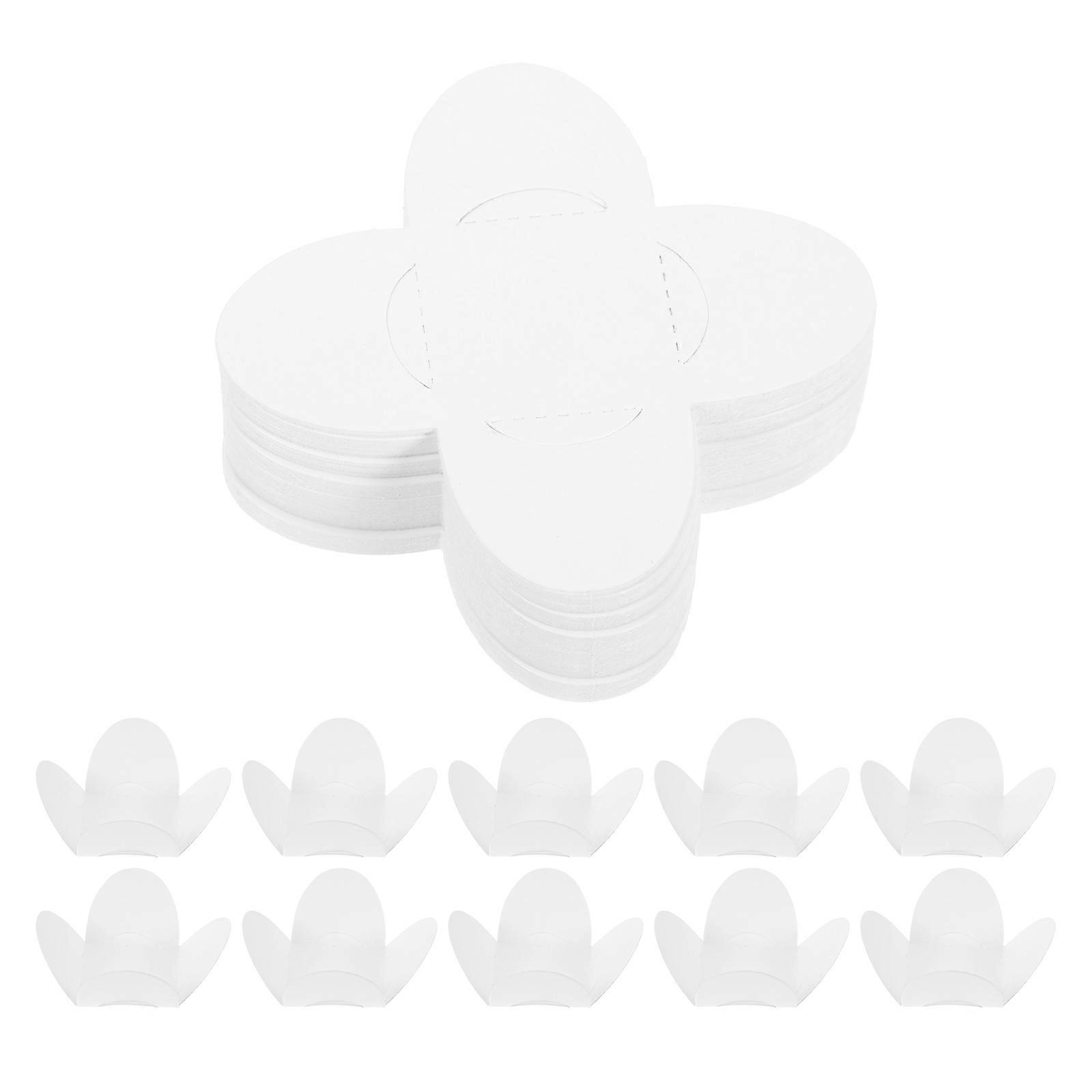 Witte chocolade truffelwikkels van papier, 50 stuks