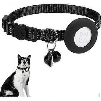 Waterproof Reflective Breakaway Cat Collar with Airtag Holder & Bell New Arrival S05