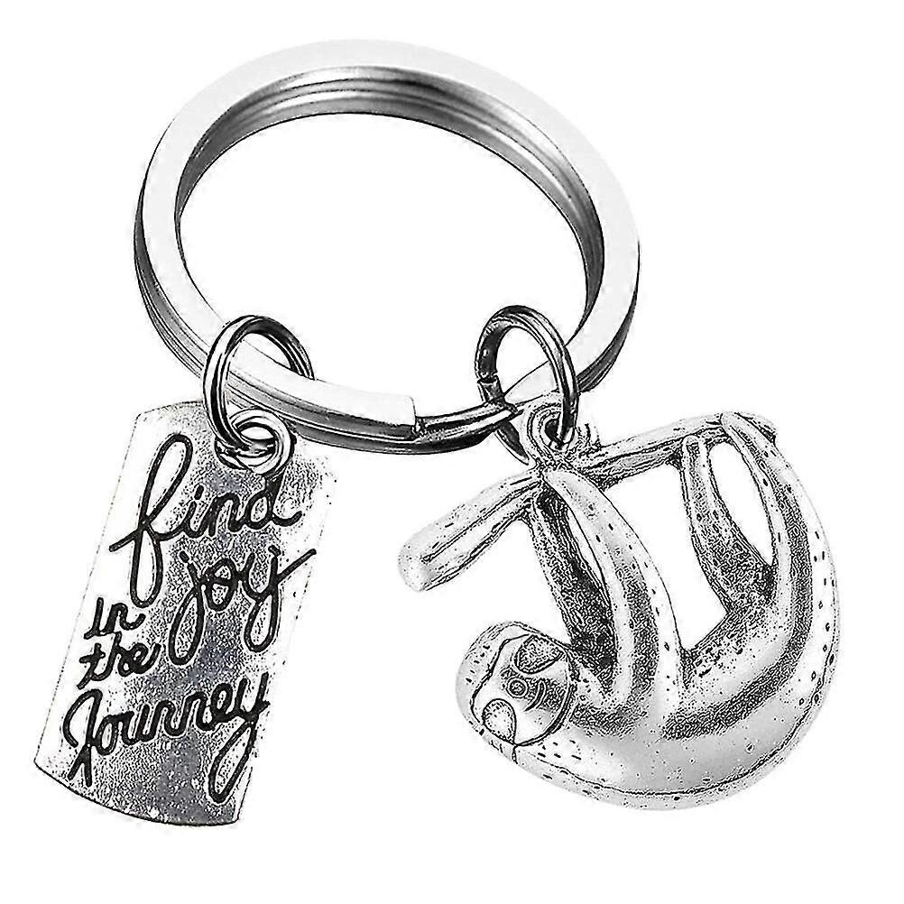 Stylish Sloth Design Key Holder - Creative Decorative Keychain