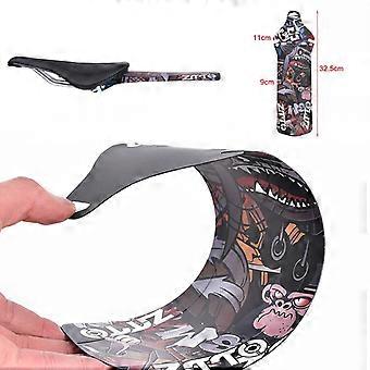 2019 Hot 1Pcs Road Bike Fender Saddle Mudguard Ass Removable Parts Accessories Rear Mountain Bike Bicycle Fender