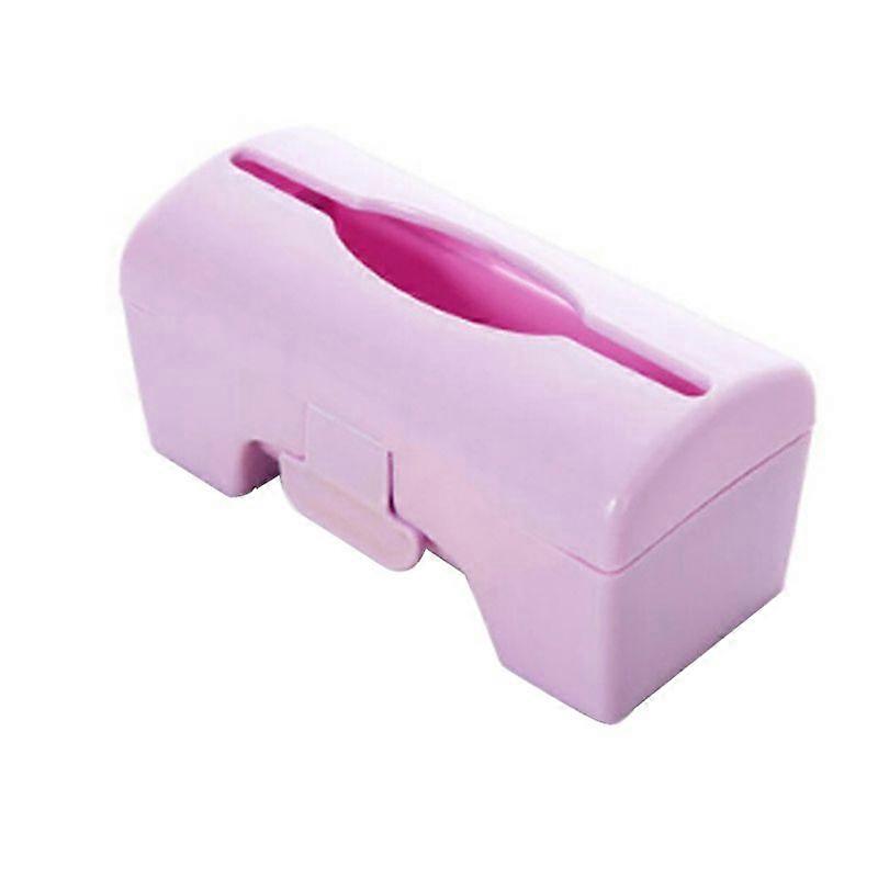 Tissue Box Rectangle Creative PP Rolling Tissue Holder for Bathroom KAESI