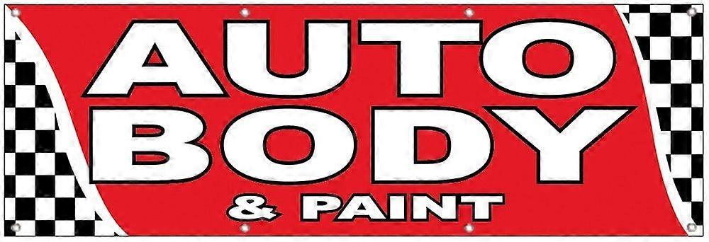 AUTO BODY PAINT Banner SZ0715