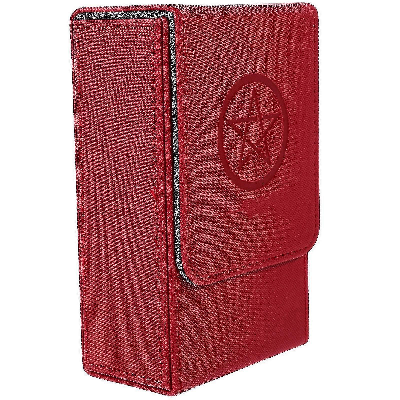 PU Tarot Storage Box Rectangular Case compatible with Storage 1 Piece