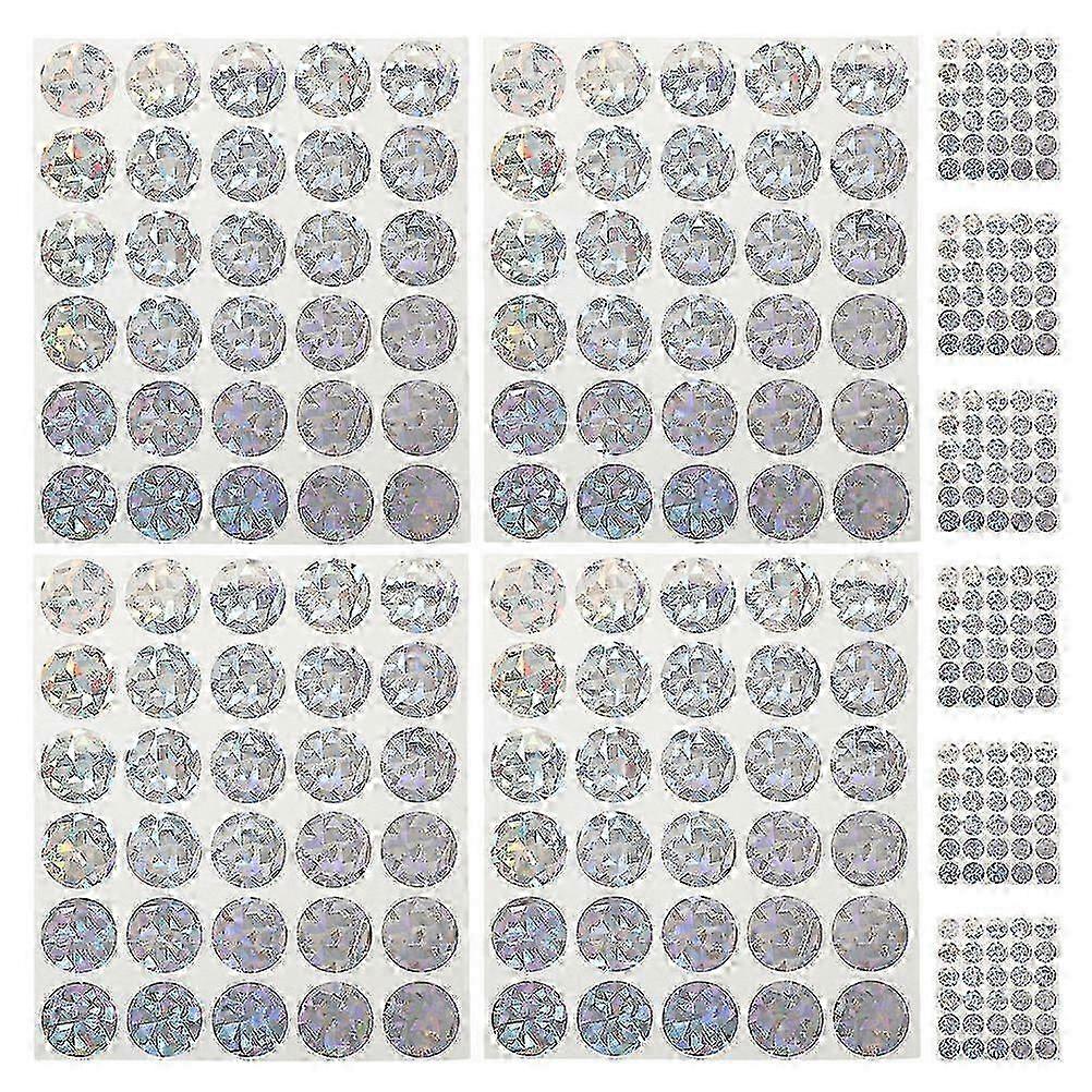 Scratch Off Stickers Labels Round Self Adhesive compatible with Winner Prize Program 20 Sheets
