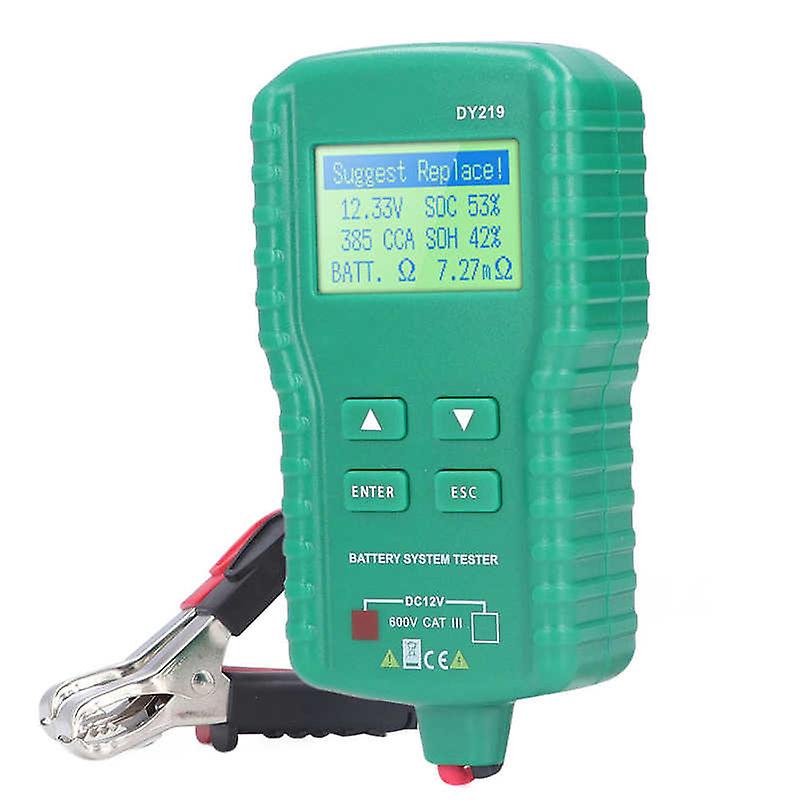 Dy219 12v Car Battery Load Tester Digital Battery Analyzer Multifunction Diagnostic Tools For Auto Repair Tool