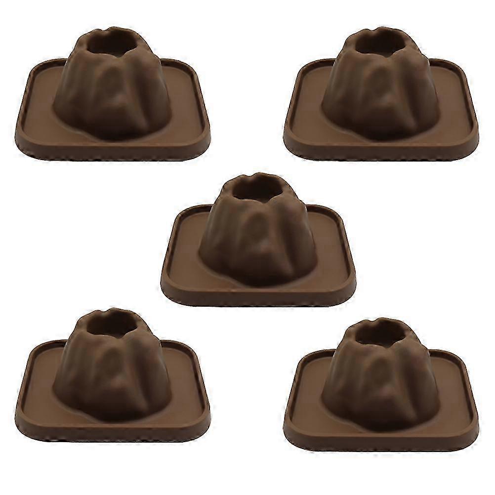 5pcs Volcanic Eruption Model Scientific Experiment Prop Volcano DIY Model