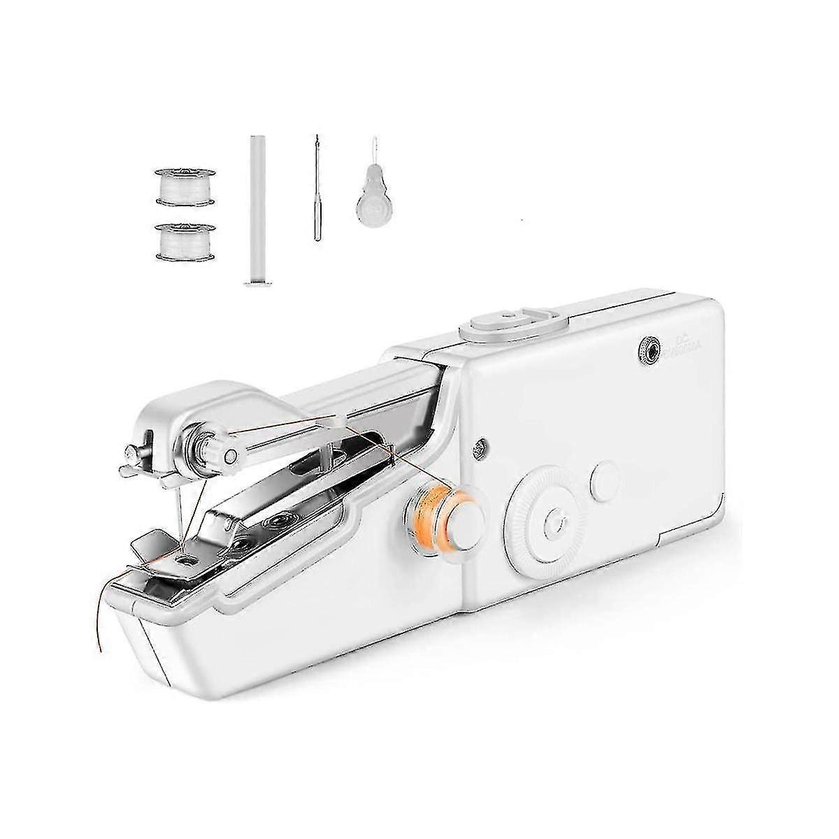 Portable Handheld Sewing Machine Practical Sewing Tool,mini Handheld Sewing Machine compatible with Quick Stitc