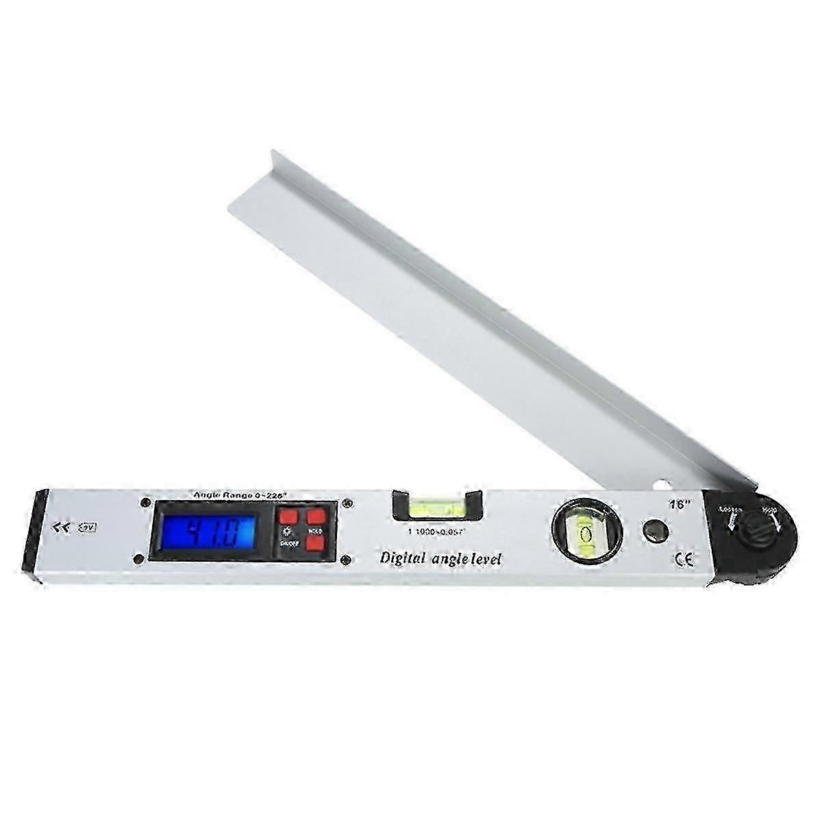 0-225 Digital Protractor Angle Finder Gauge Meter Electronic Goniometer Horizontal Vertical Angle