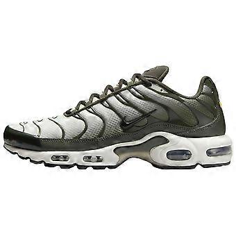 Nike Air Max Plus ademende lage casual stadsschoenen voor woon-werkverkeer en hardlopen, unisex, wit/groen DM0032-300