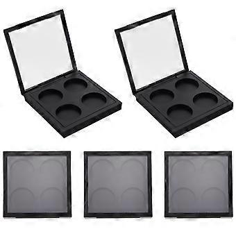 Eyeshadow Boxes Four-Color Eyeshadow Plates for Cosmetic Storage 10Pcs