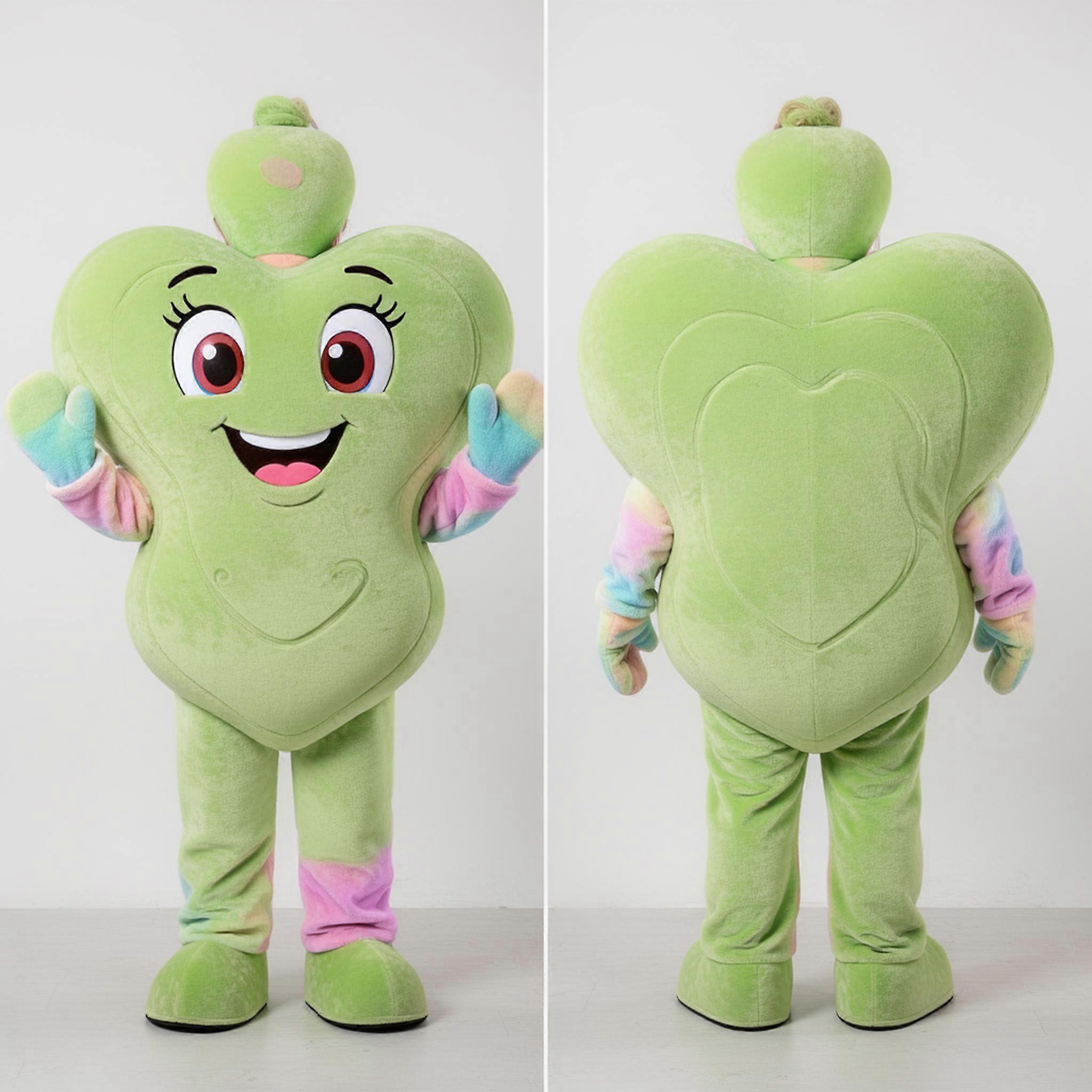 MASTICOT Lime Green Cheerful Chocolates Mascot