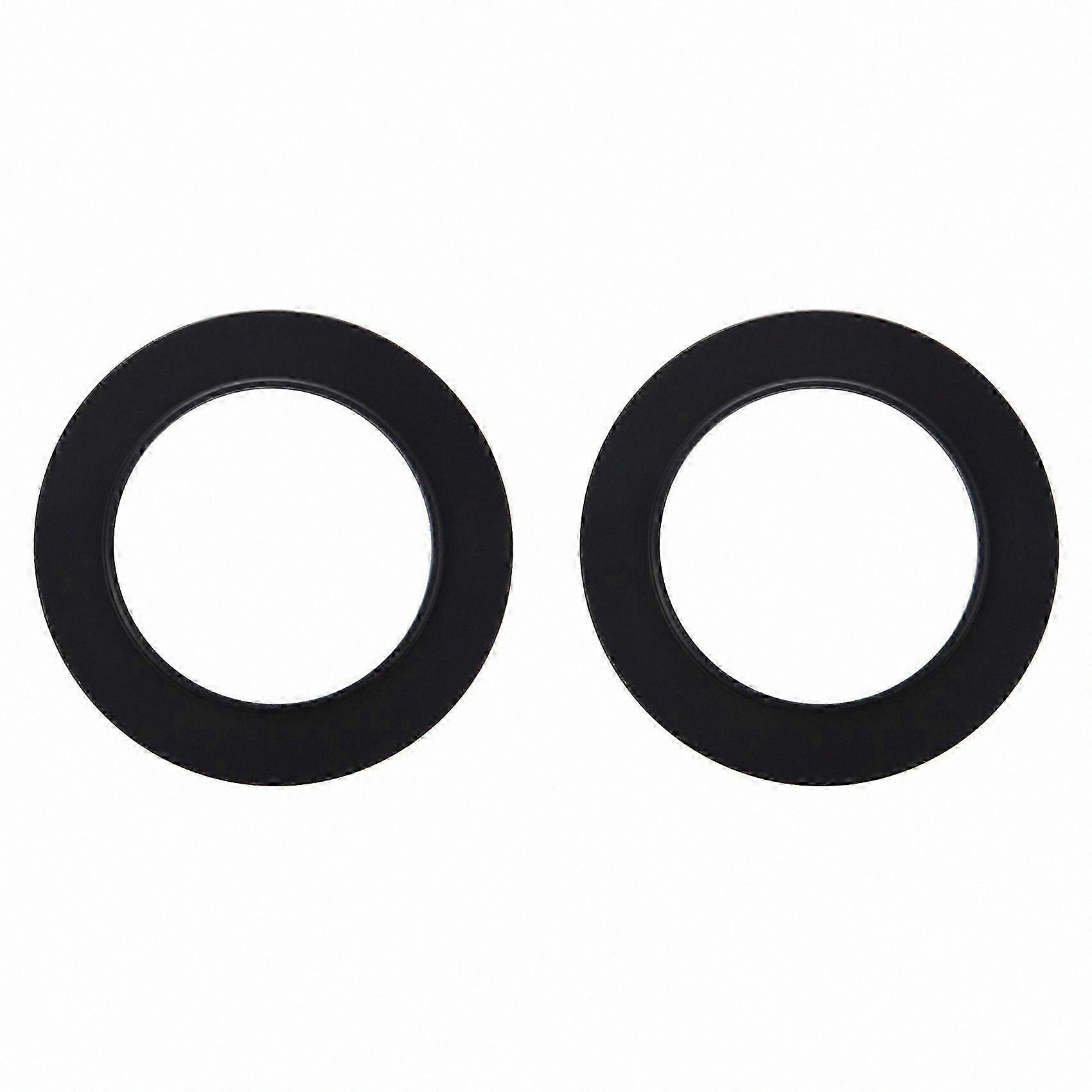 Camera Lens Filter Step Up Ring Adapter, 2-Pack 49mm to 67mm Thread Adapter, Black
