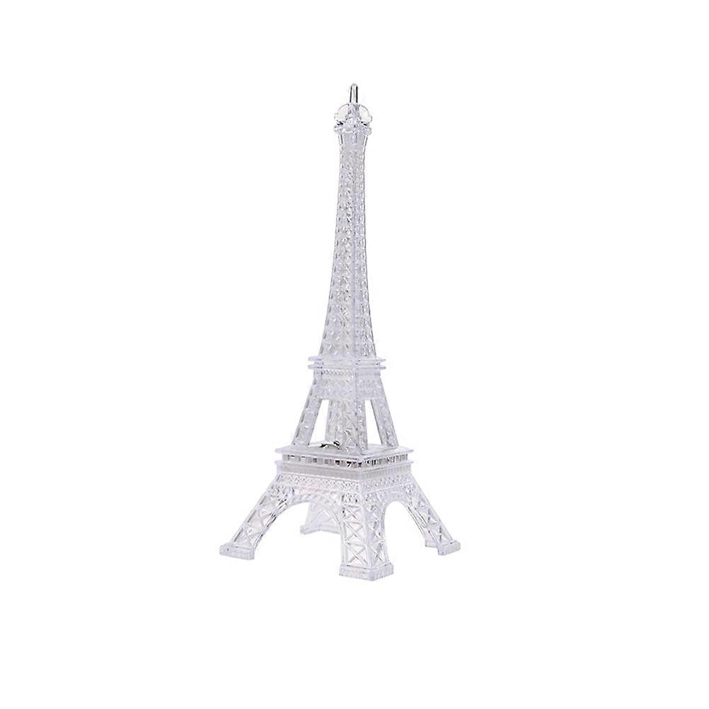 Night Lamp Eiffel Tower Shape for Lighting Use 4Pcs LED Decoration Light