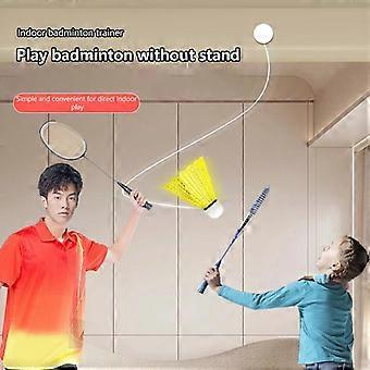 1Set Self Study Badminton Rebound Trainer Professional Stretch Badminton Rebound Training Tool Single Accompanying Exercise