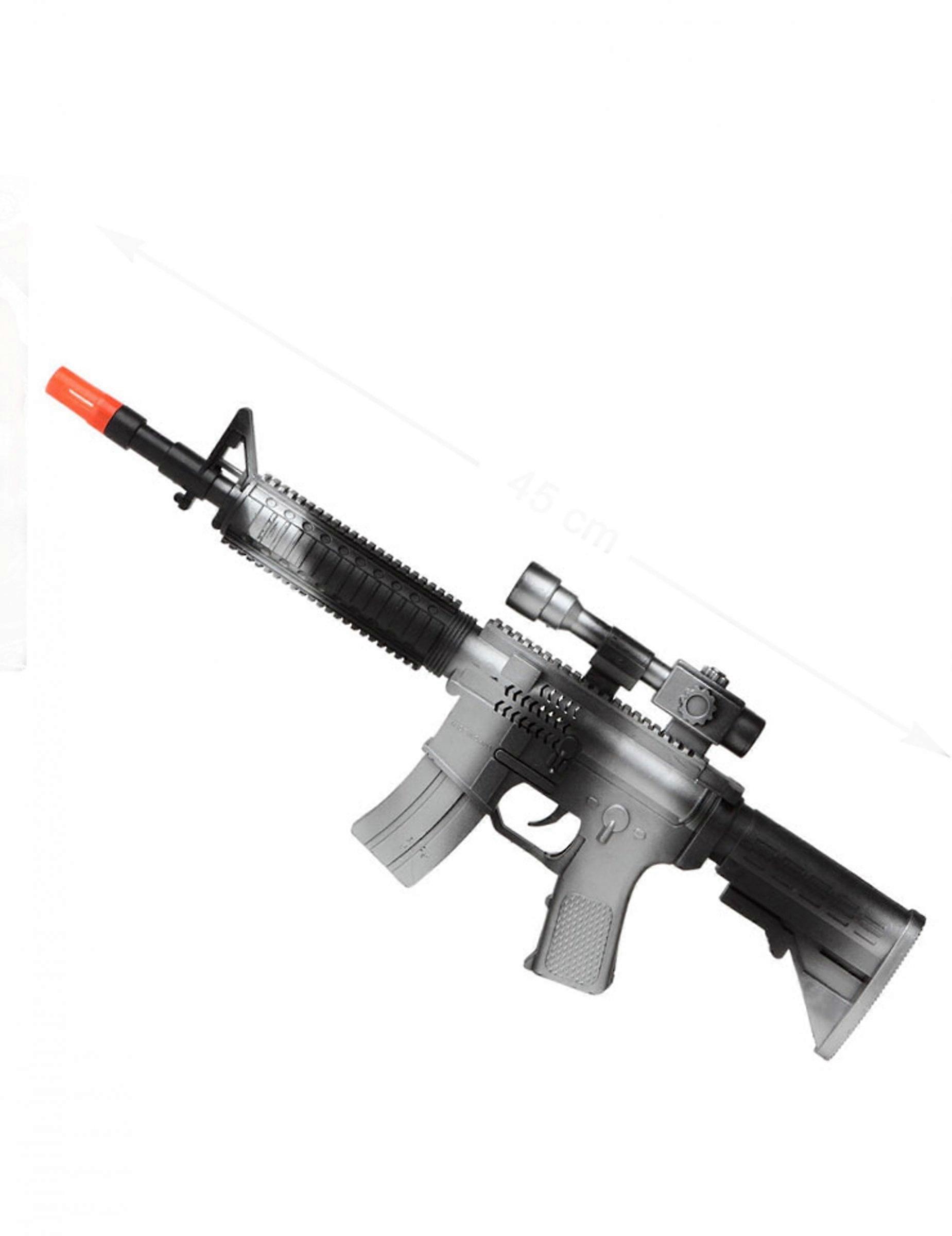 45 cm submachine gun with sight