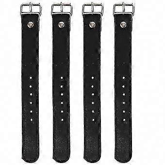 For Front Bicycle Baskets, 2 Pairs Adjustable Bike Basket Straps & Belt Kit