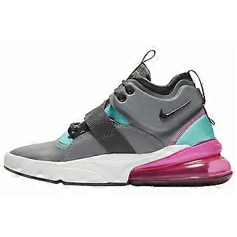 Nike Air Force 270 Cushioning Slip Resistant Cushioning Slip Resistant Mid top Casual Shoes Women's Gray Pink AJ8208-005