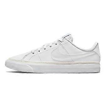 Nike Court Legacy 'Vit Gul' GS DA5380-114