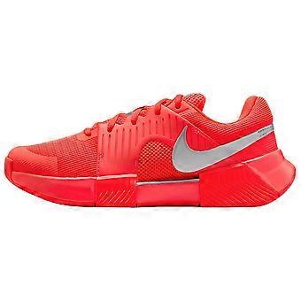 Nike GP Challenge 1 Abrasion Resistant Support Low top Tennis Shoes Women's Red Silver HQ2551-600