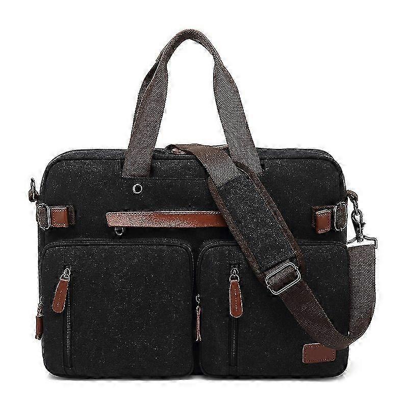 Wear-Resistant Retro Laptop Backpack