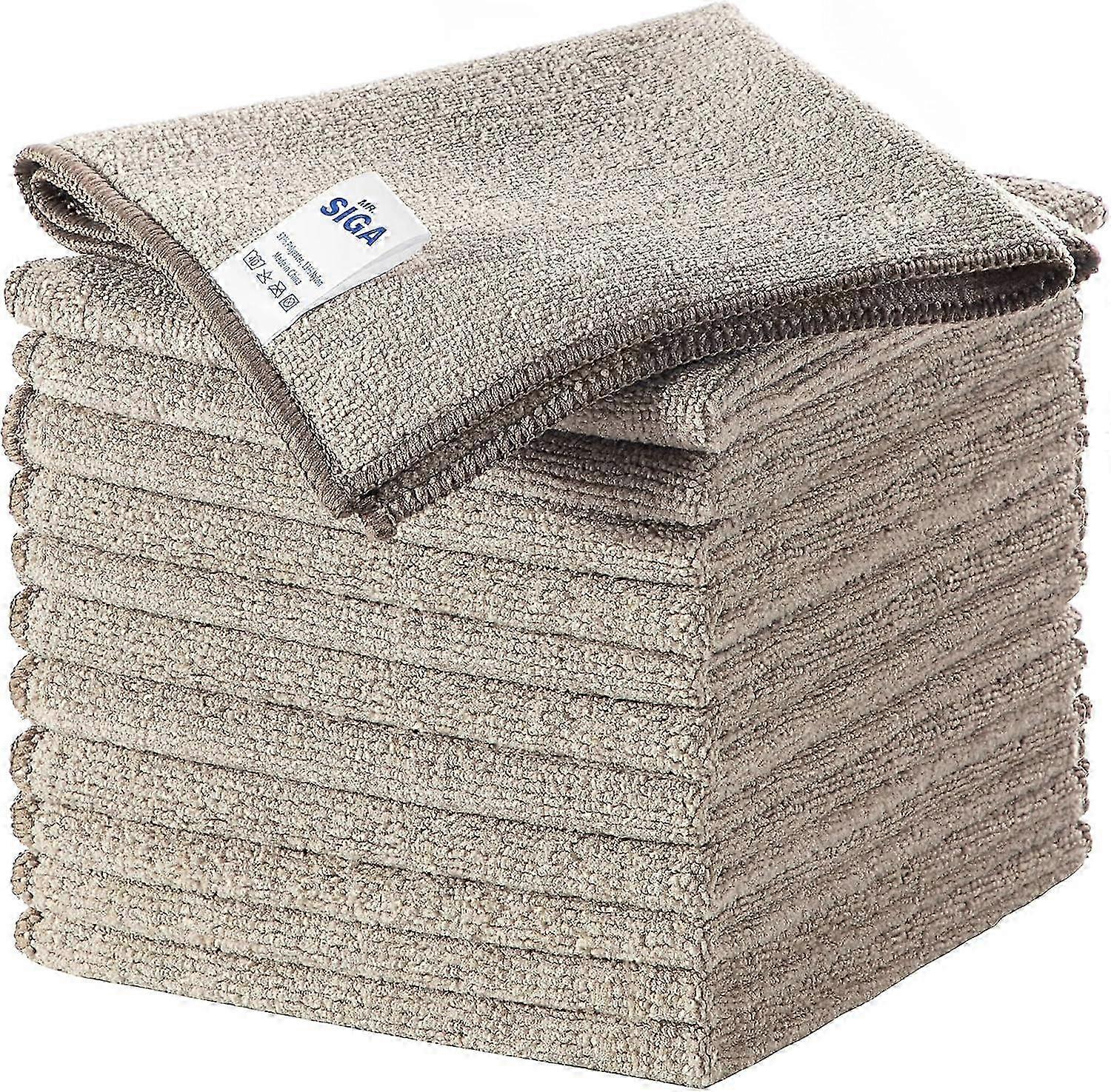 Premium Reusable Microfiber Cleaning Towels