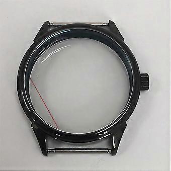 Watch Case 42MM Frog Leg-Shaped Mineral Crystal Compatible With ETA6497/6498/ST3600