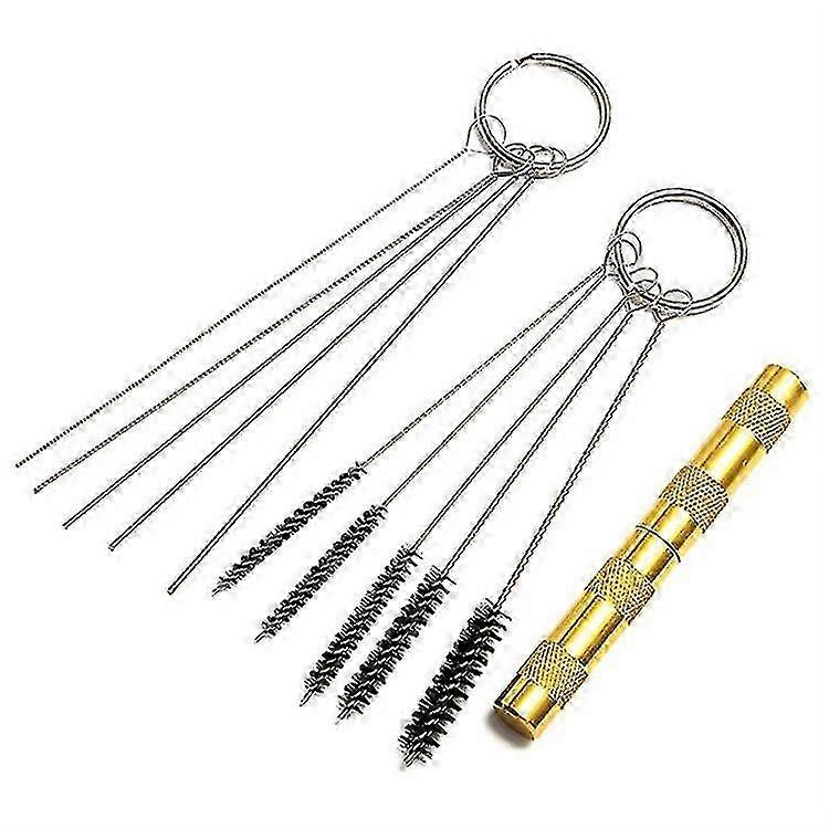 Nylon Brush Airbrush Cleaning Kit Needles
