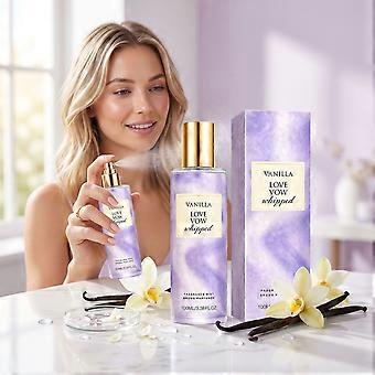 Amz Vanilla Body Spray Contains Flat-Leaf Vanilla Orchid, Warm And Gentle Fragrance, Portable, Refreshing Without Dryness Spray