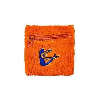 1 paio di braccialetti fitness con tasca con cerniera, braccialetti portaoggetti in cotone assorbenti, braccialetti sportivi con piccola tasca