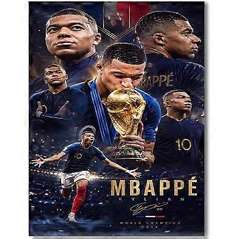 Kylian Mbapp Puzzle für Fans – Schlafzimmerdekoration – Fußball-Superstar Kylian Mbapp Puzzle QB040