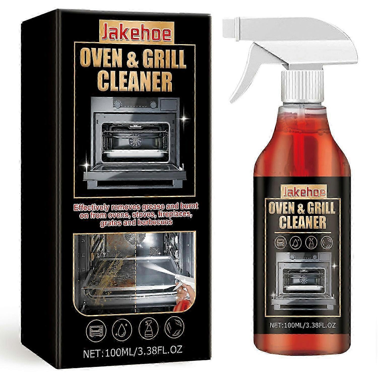100ml Oven Foam Cleaner Quick Wipe Grease Remover