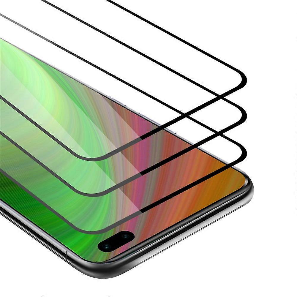 3x Tempered Glass Screen Protector compatible with Honor 30 PRO+