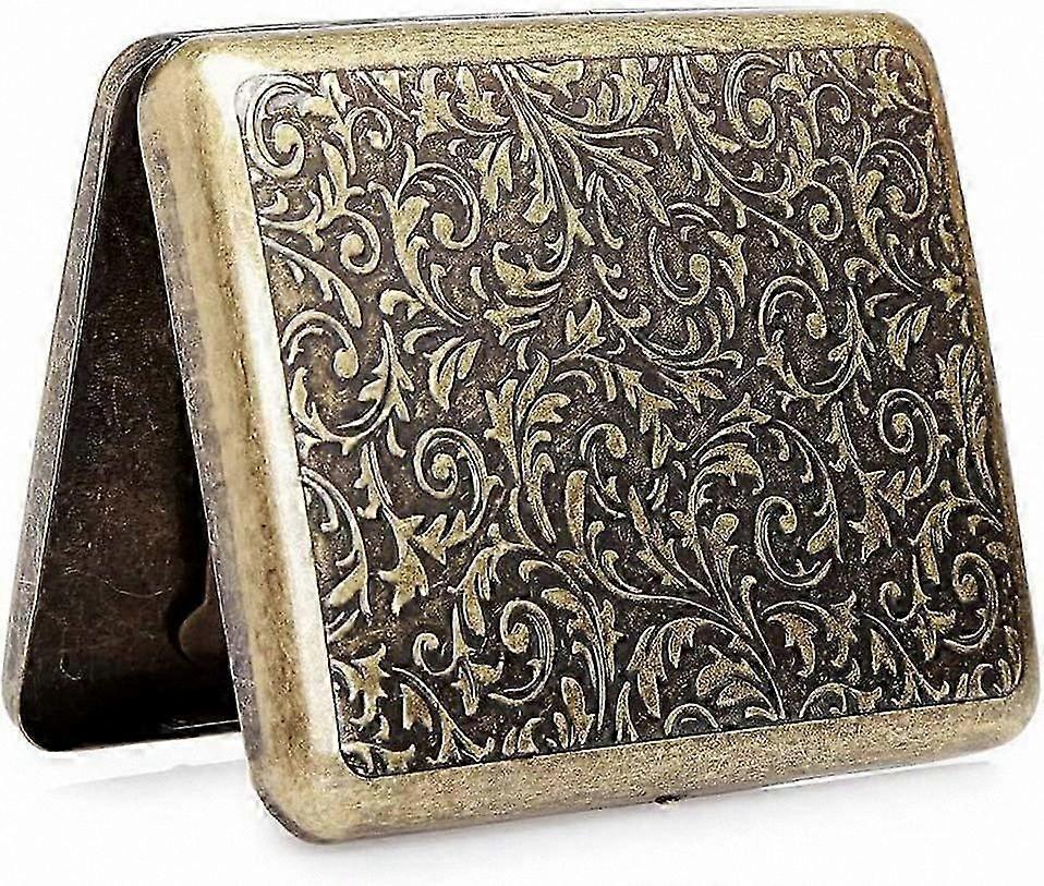 Engraved Stainless Steel Cigarette Case