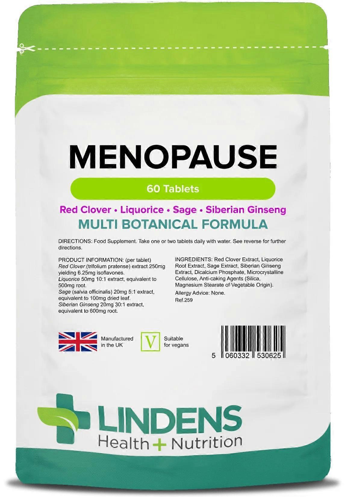Lindens Menopause Formula - 60 Tabletten