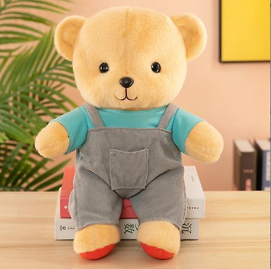 Φόρεμα Teddy Αρκούδα Βελούδινο Παιχνίδι Συνοδεία Κούκλα Χριστούγεννα Δώρο Λουράκι Αρκούδα Κινούμενα Σχέδια Κούκλα Ζευγάρι Πανί Κούκλα